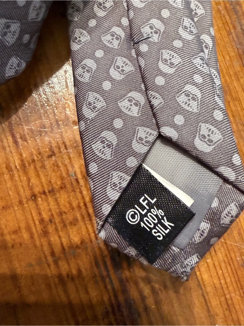 Boy’s Star Wars Storm Trooper 100% Silk Tie